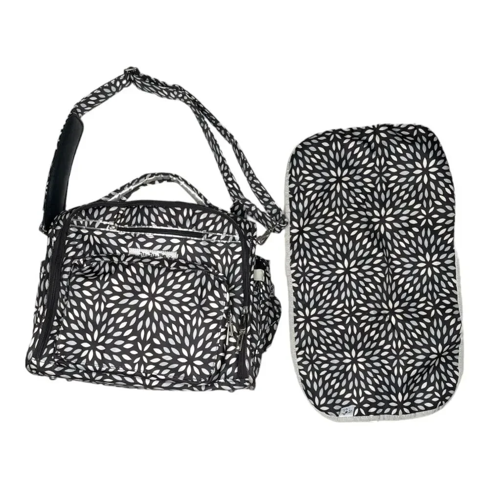 JuJuBe B.F.F. Platinum Petals Diaper Bag Backpack